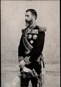 Ritratto di Carlo I di Romania (1839-1914), Re di Romania da French Photographer